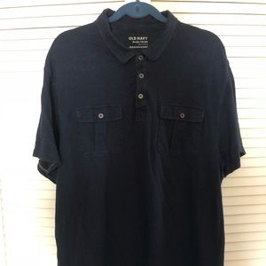 Men’s👕Navy Polo style short sleeve